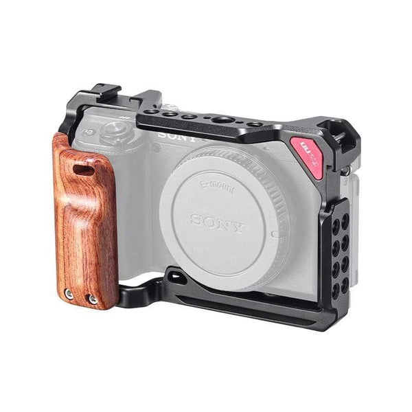 Ulanzi C-A6400 金屬兔籠 A6400 SONY 冷靴擴充 提籠 木質手把 升級款【中壢NOVA-水世界】