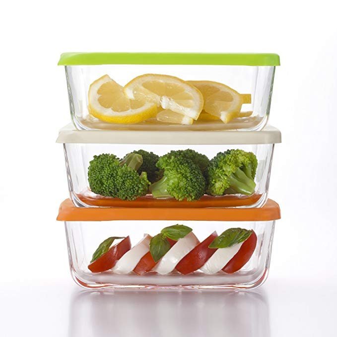 三入方型玻璃密封盒