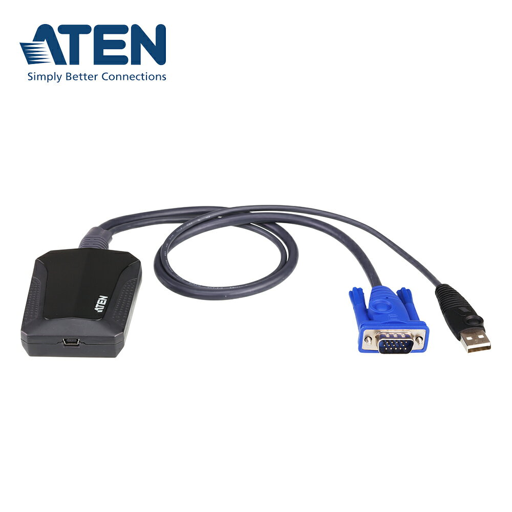 【預購】ATEN CV211CP 攜帶型 KVM 控制器 IT 套件 筆電控制端轉接頭 (含VC810*1/VC925*1)