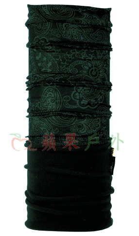 【【蘋果戶外】】BUFF BF101080 西班牙 魔術頭巾游龍戲鳳 黑 兩段式保暖頭巾 Polartec 0