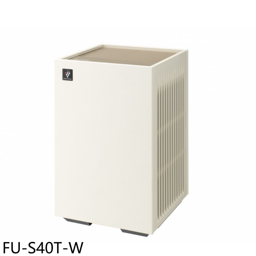 結帳97折★SHARP夏普【FU-S40T-W】9坪空氣清淨機(7-11商品卡200元)