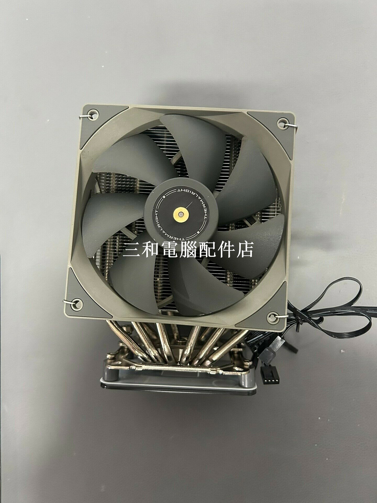 酷裡奧 6熱管 AMD AM5 扣具 強效家用散熱器 實拍外觀 重金屬crafted 為你的7500F CPU 量身打造