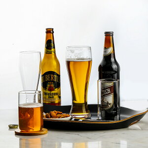 朵頤啤酒杯抖音創意大號容量無鉛玻璃德國小麥精釀扎啤網紅啤酒杯1入