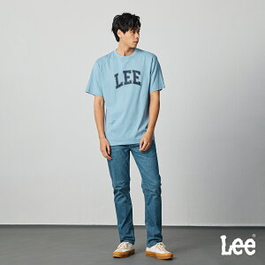 Lee 男款 726 涼感 口袋壓印LOGO 中腰標準直筒牛仔褲 9.7oz Nitro | Modern & Cooling