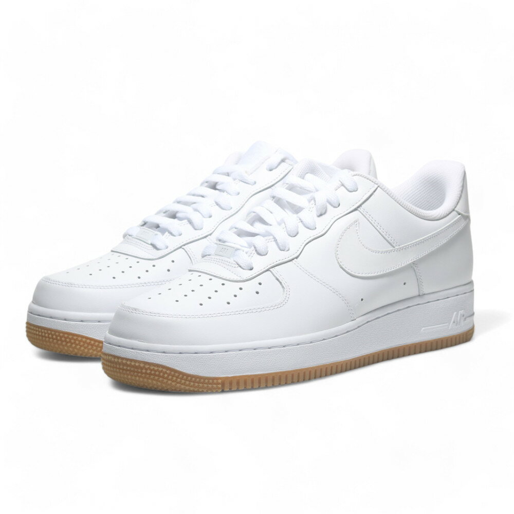 【滿千折百】NIKE 休閒鞋 AIR FORCE 1 全白 焦糖底 AF1 復古 男 DJ2739-100