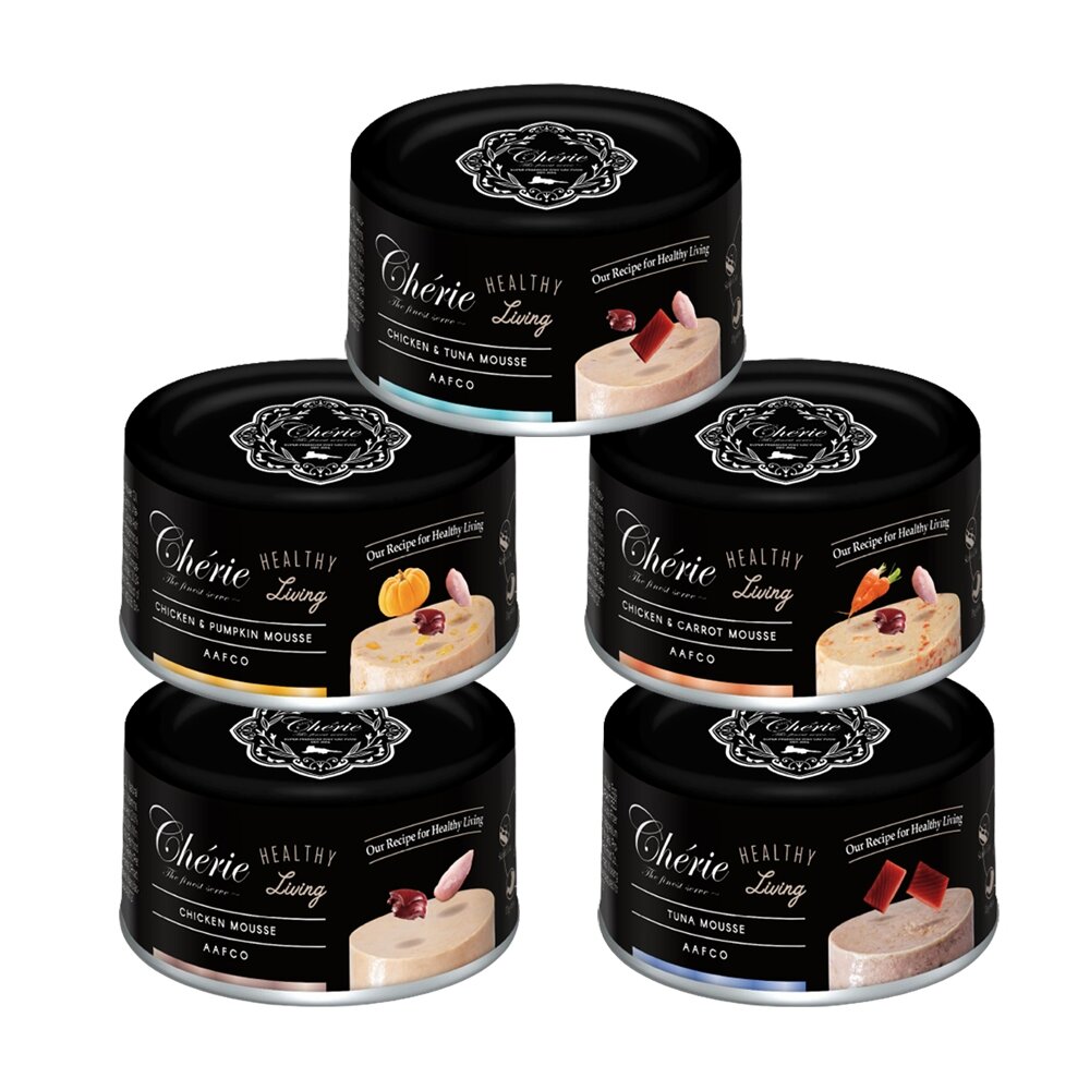 Cherie 法麗 全照護主食罐 80g【24罐組免運】貓食 全齡貓 幼貓 慕斯口感 貓主食罐 貓罐頭 公司貨『🐶🐱Ayumi』【 寵物用品 狂殺 ★ 滿額現抵$480 】請注意 部分出貨時間較長 1