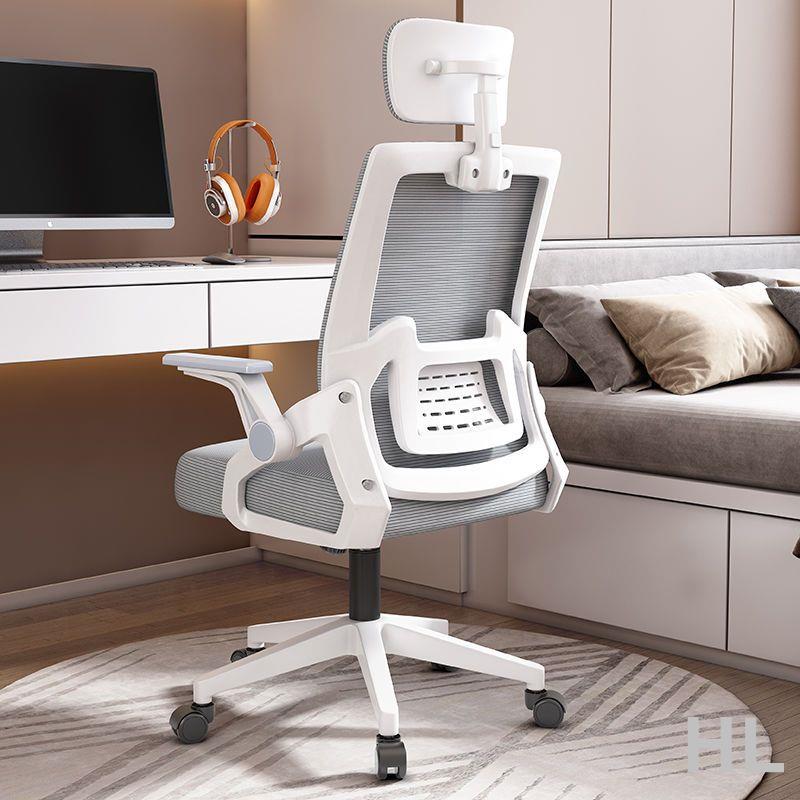 HL 電腦椅家用辦公椅會議升降人體工學轉椅學生學習椅子靠背舒適久坐