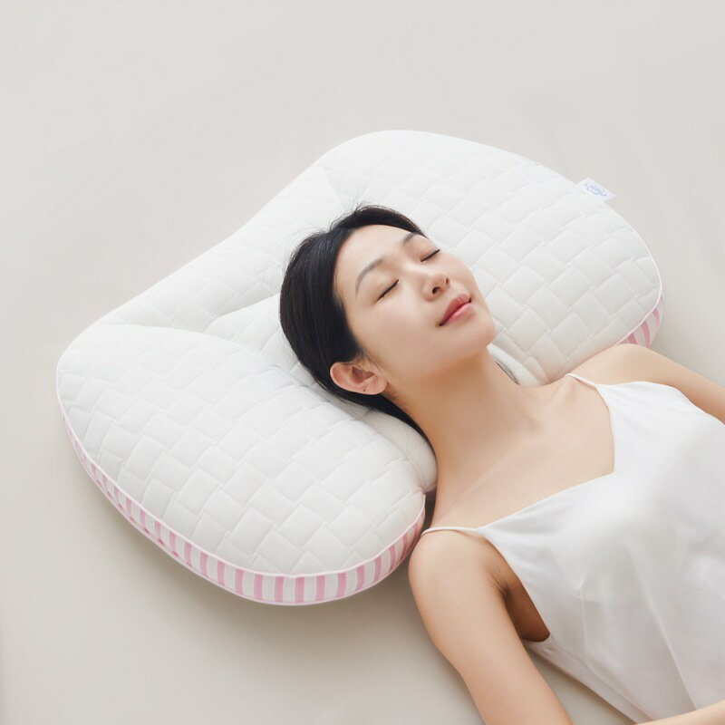 快速出貨 公司貨 護頸椎乳膠枕頭睡眠單人護耳枕心酒店羽絲絨枕芯學生宿舍整頭忱頭