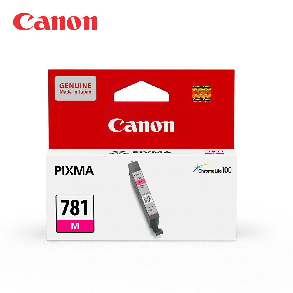 CANON CLI-781-M 原廠紅色墨水匣