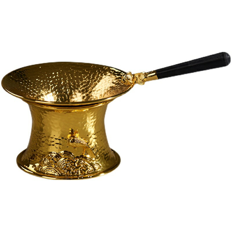 純銅茶漏網茶隔茶葉過濾網功夫茶具配件濾茶器茶濾創意泡茶器日式 4