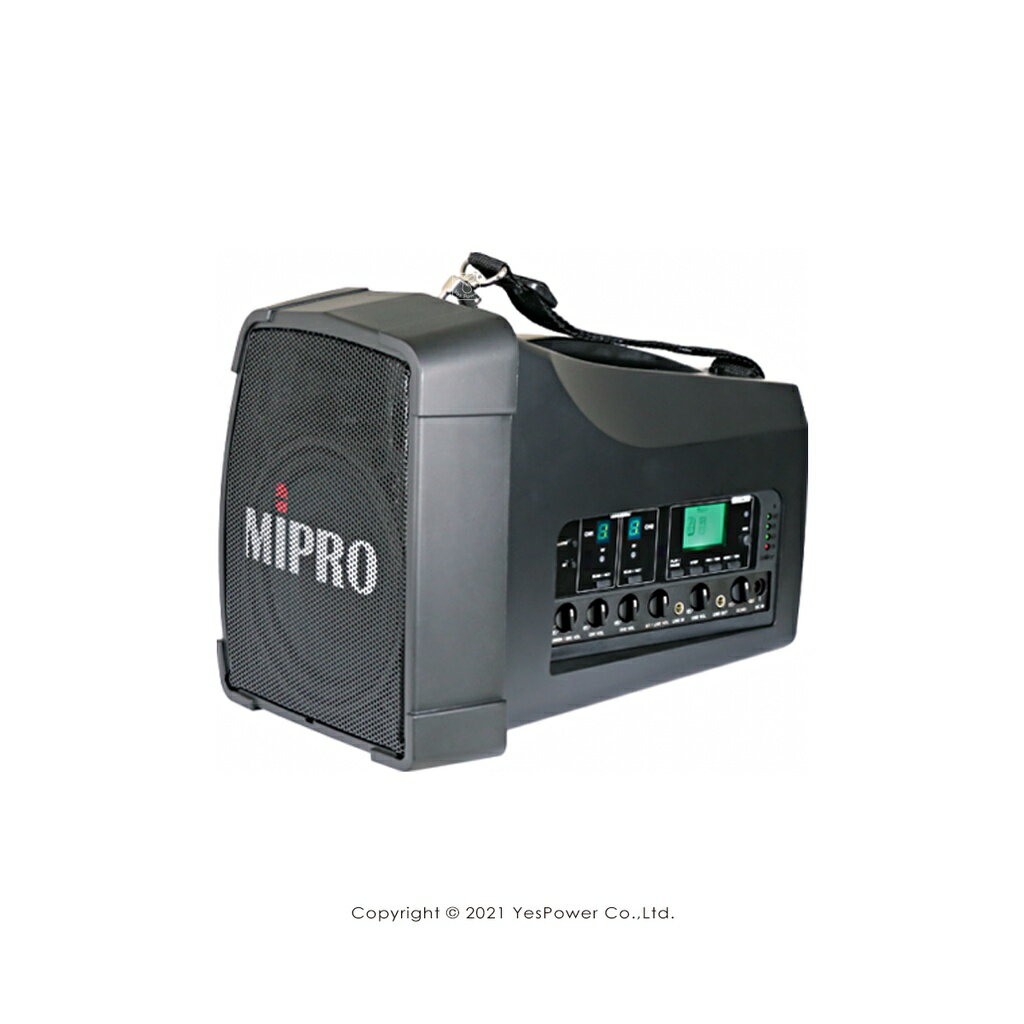 ＊來電最低價＊MA-200D MIPRO 雙頻道大聲公無線喊話器 標配抽取式藍牙模組