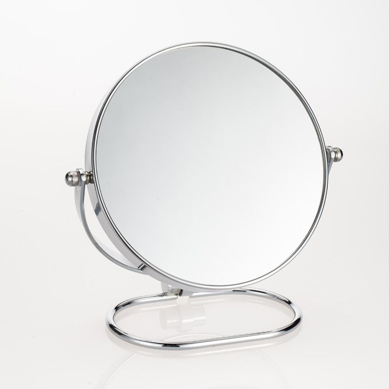 【免運】可開發票 歐式鏡子臺式化妝鏡梳妝鏡雙面鏡子公主鏡放大鏡超大號可懸掛鉤墻