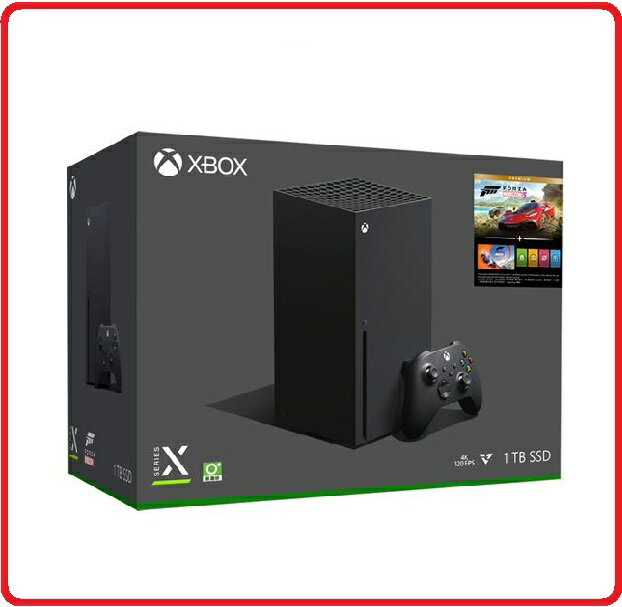 現貨供應】 微軟Xbox Series X 1TB遊戲主機《極限競速-地平線5》同捆組