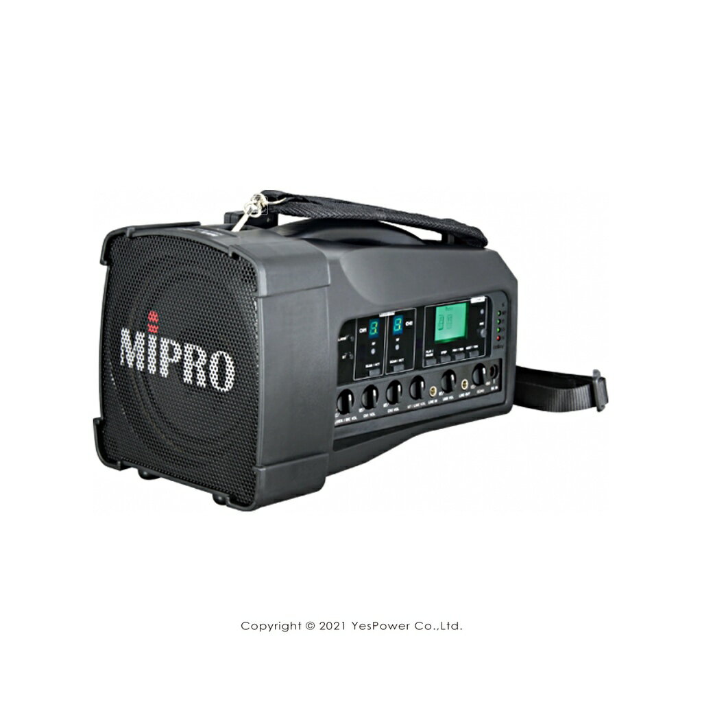 ＊來電最低價＊MA-100D MIPRO 雙頻道迷你無線喊話器 標配抽取式藍牙模組