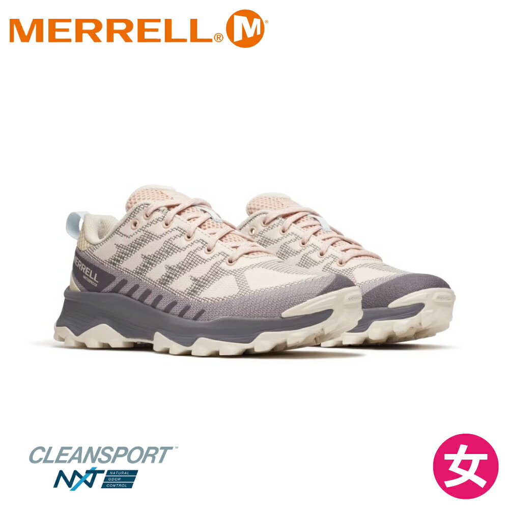 【MERRELL 美國 女 SPEED ECO WP《粉》】ML038600/戶外/露營/登山/健行/休閒/運動/健行鞋