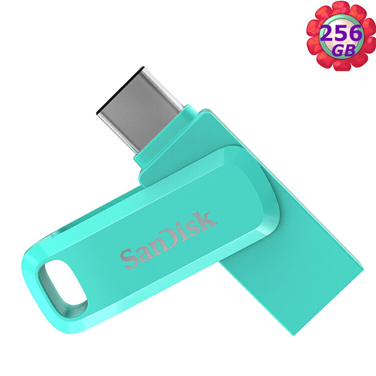 SanDisk 256GB 256G Ultra GO USB TYPE-C 【SDDDC3-256G 綠】SD SDDDC3 USB 3.1 OTG 雙用隨身碟