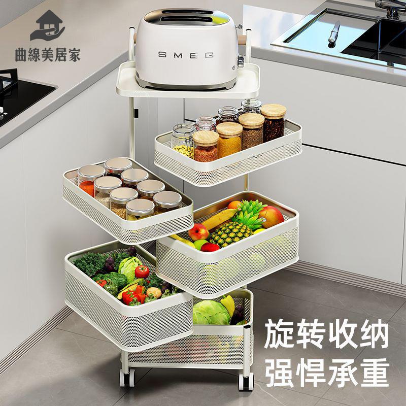 現貨特賣！小推車 置物架 收納架 零食架 展示架 廚房置物架落地夾縫隙櫃冰箱極超窄可拆卸小推車移動衛生間收納架 特價出 免運 開發票【hua3/13】