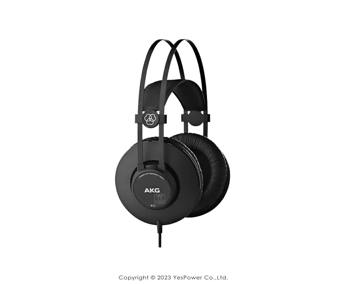 AKG K52 監聽耳機 全罩式耳機/專業錄音/音樂聆聽/線上遊戲/專業監聽耳機