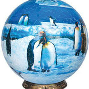 P2 - UN-1006 球型拼圖 企鵝家族拼圖540片＂此商品為絕版品＂