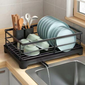 碗碟收納架 廚房瀝水架碗碟置物架盤子碗瀝水籃家居碗筷收納盒放碗筷子收納