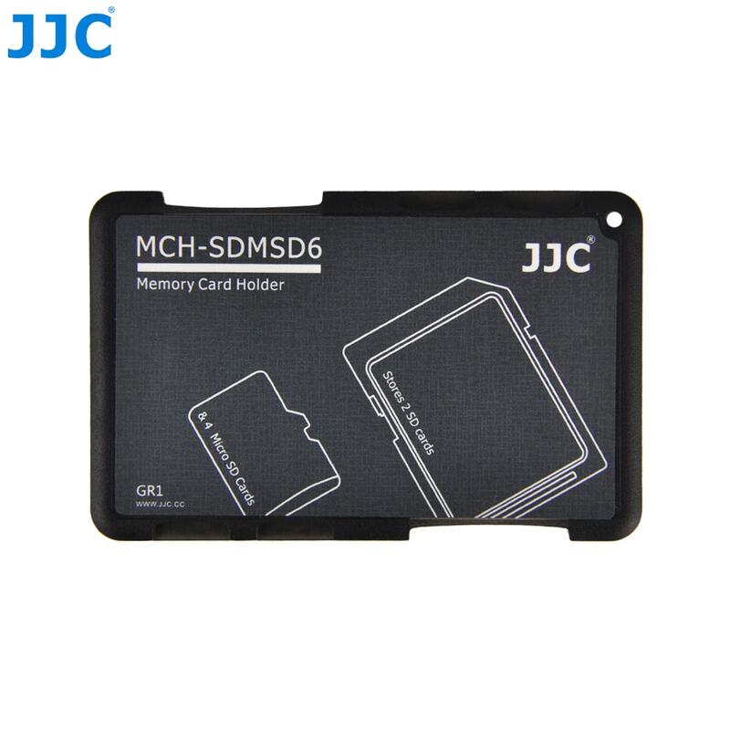 JJC MCH-SDMSD6 記憶卡收納盒 超薄 名片型 記憶卡儲卡盒 TF*4/SD*2【中壢NOVA-水世界】【APP下單4%點數回饋】
