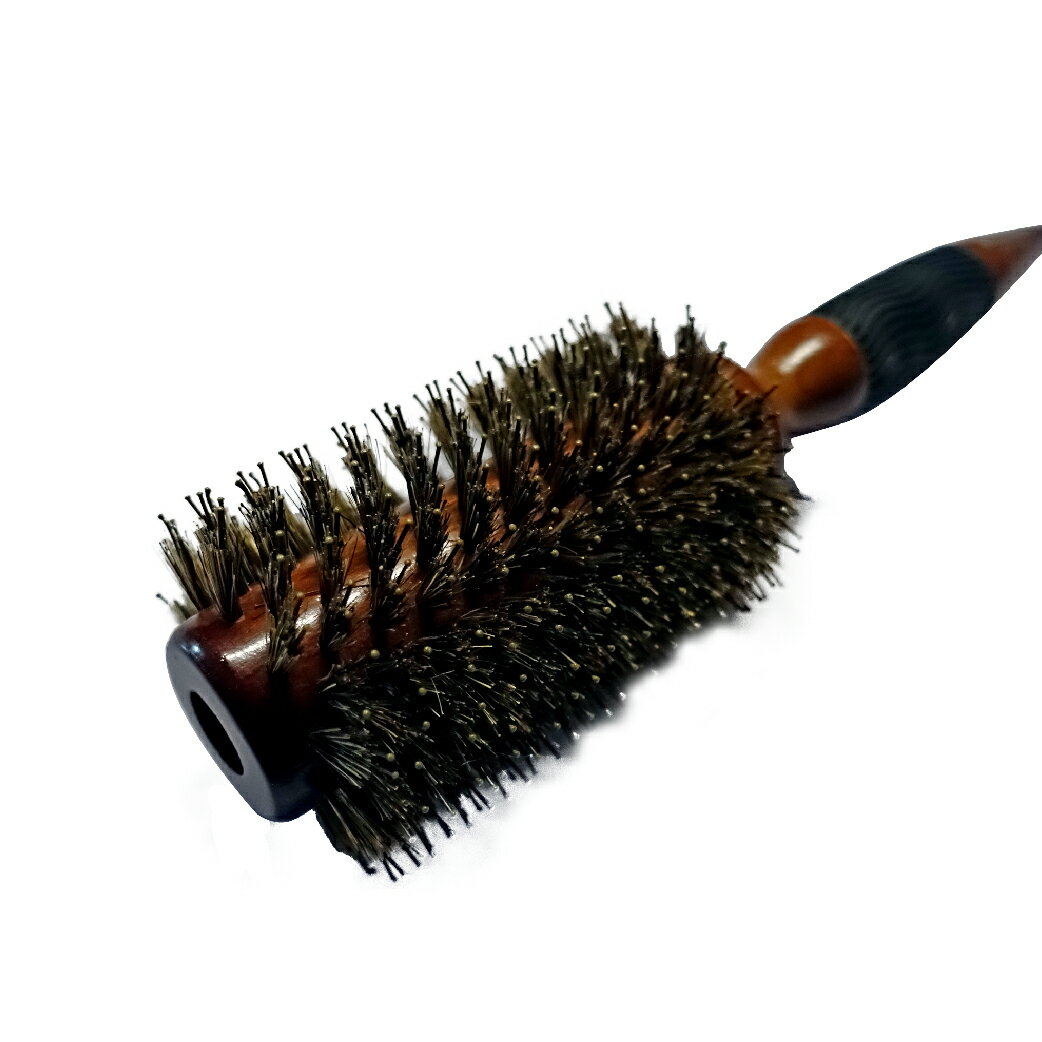 FRACIUS 法拉西施 - PRO-180 耐熱尼龍鬃毛實木圓梳 2