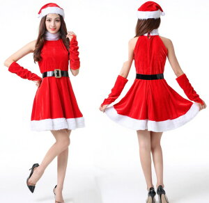 【快速出貨】圣誕節新款性感服裝成人女COSPLAY圣誕老人制服套裝年會表演出服