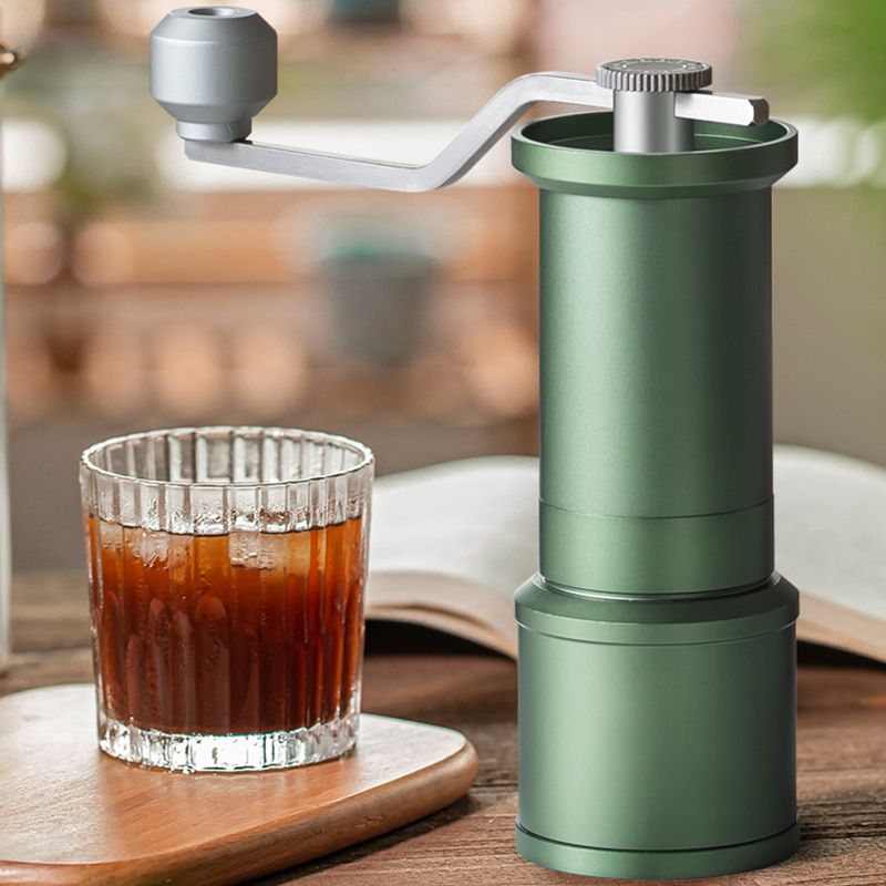 手搖磨豆機 咖啡研磨機 咖啡密碼DX1手搖咖啡磨豆機 意式手動研磨機 手沖機 家用手磨機 器 具 全館免運