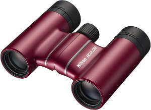 【日本代購】Nikon 尼康 雙筒望遠鏡 8X21 ACULON T02 紅色