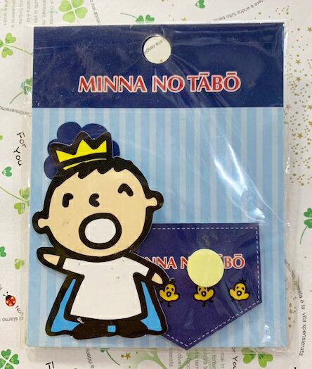 【震撼精品百貨】大寶/大口仔 Minna No Tabo Sanrio 大寶口袋小卡片-皇冠*18216 震撼日式精品百貨