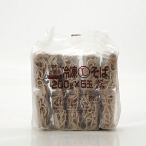 SUNDELIC 冷凍蕎麥麵 1KG(5片)/サンデリック 冷凍そば 1KG(5玉)