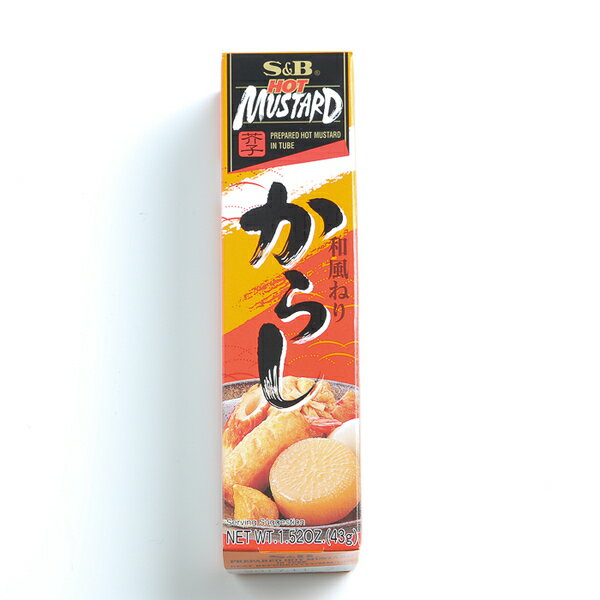 S&B 和風黃芥末 43G/エスビー 和風からし 43G