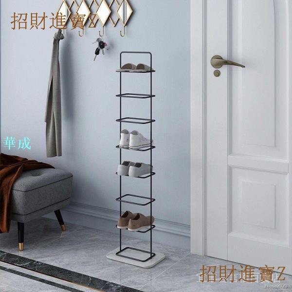 【招財進寶Z】【超值 24H出貨】 鞋架簡約大理石金屬鞋架簡易門口鞋架鐵家用浴室進門多層收納鞋架