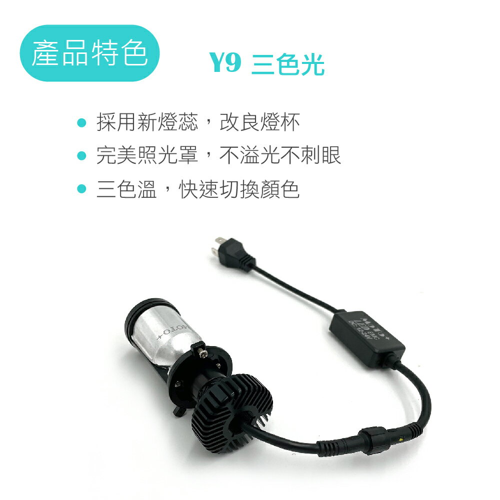 SLO【Y9/Y6 LED小魚眼大燈】R6/L1魚眼 H4LED大燈 H4魚眼 勁戰 VJR 勁豪 RAY 皆可安裝 3