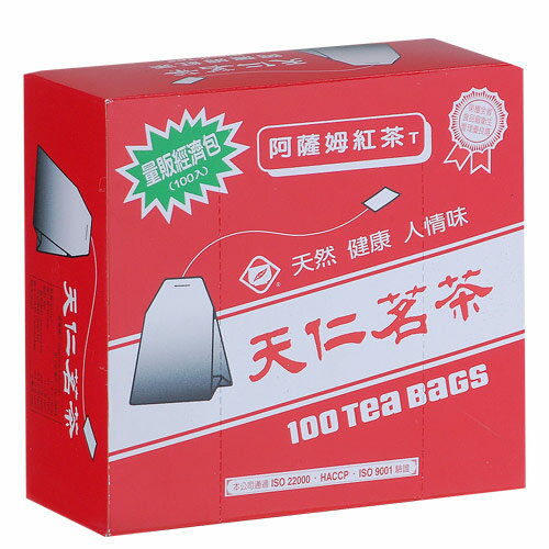 天仁阿薩姆紅茶經濟包2g*100包/盒【愛買】