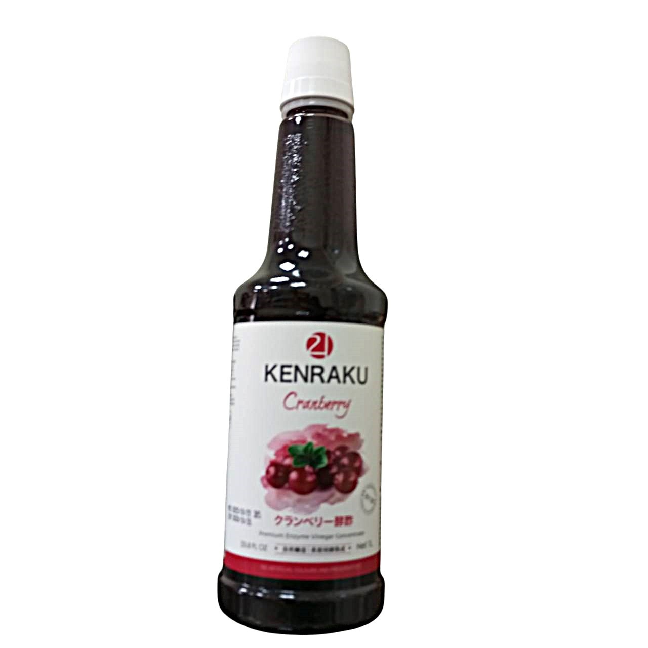 KENRAKU21 健樂 蔓越莓酵酢1000ml/罐 特惠中