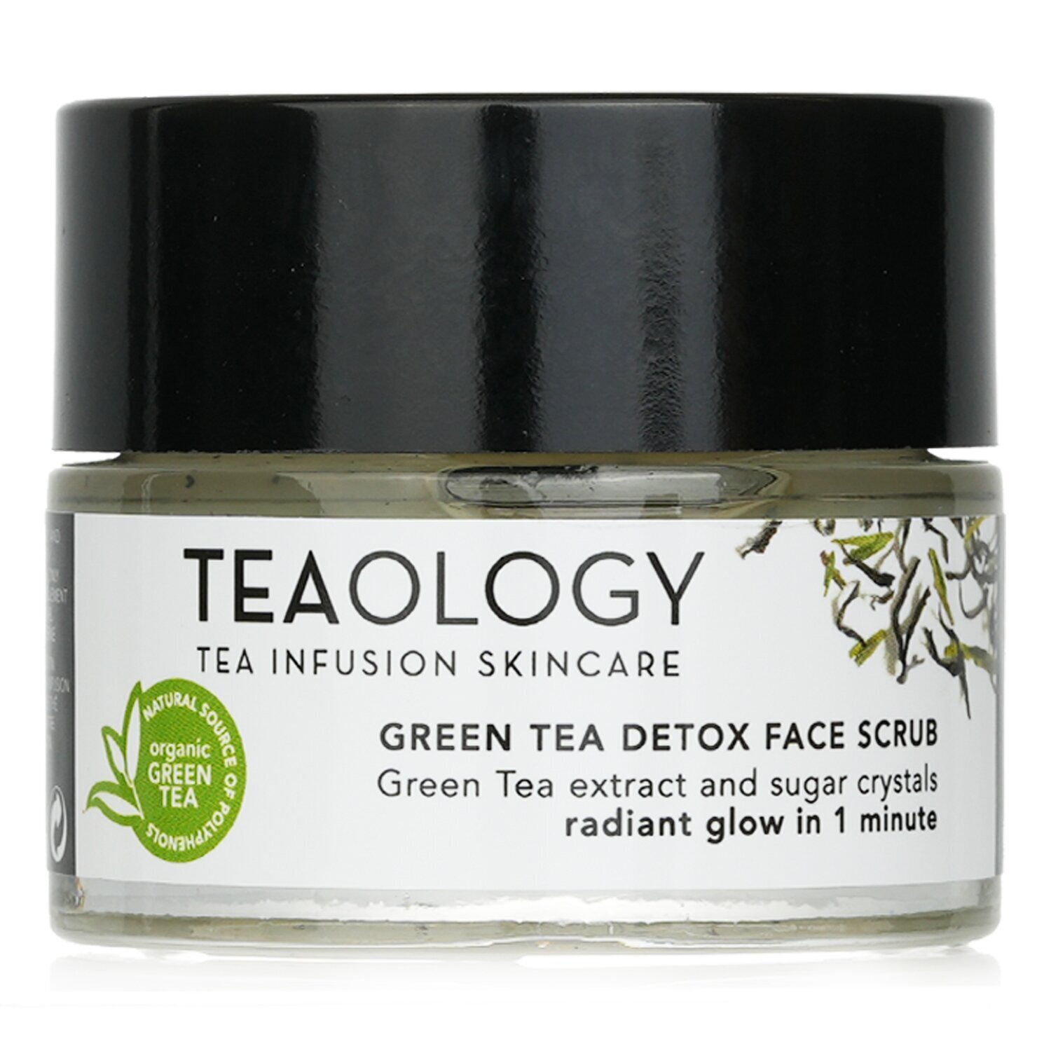 Teaology - 綠茶排毒面部磨砂膏