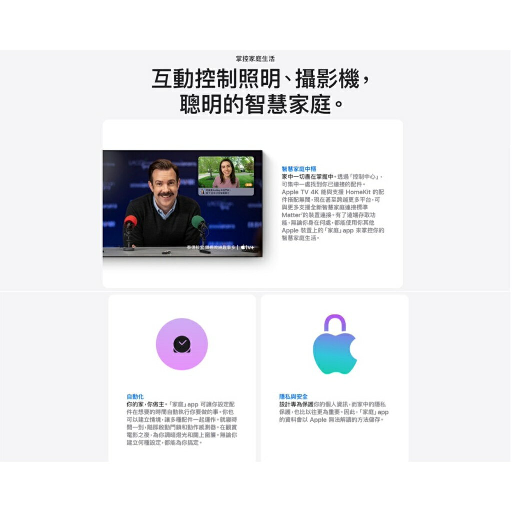 全新 Apple TV 4K 6