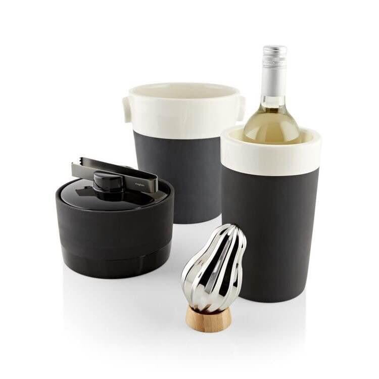 【最低價】【公司貨】特價中✅芬蘭Magisso 紅點設計獎 保冷陶瓷 黑色酒壺 冰桶 酒壺