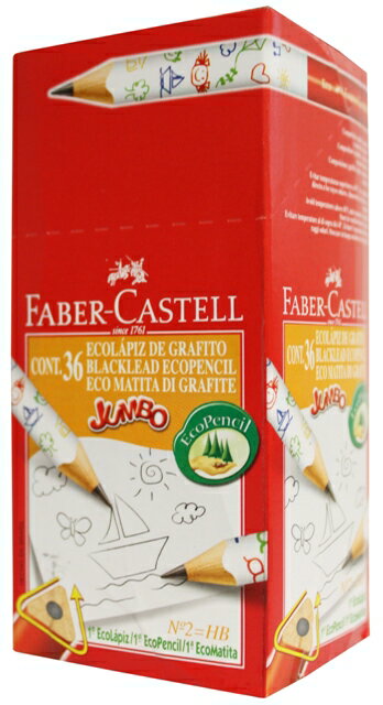 Faber-Castell輝柏 3/4學齡大三角鉛筆-36入
