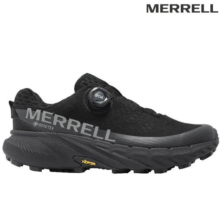 Merrell Agility Peak 5 Boa GORE-TEX® 男款 防水輕量戶外運動鞋 ML068213 黑