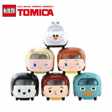 TOMICA TSUM TSUM系列 多美小汽車 疊疊樂 迪士尼 日本進口 冰雪奇緣 艾莎 安娜 雪寶 胡迪 泰瑞【B061817】