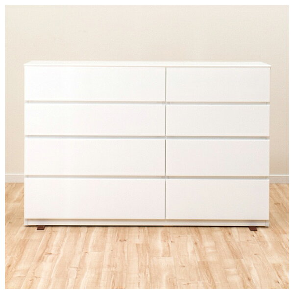 ◎矮整理衣櫃 斗櫃 QUESS 140-4LC WH NITORI宜得利家居 2