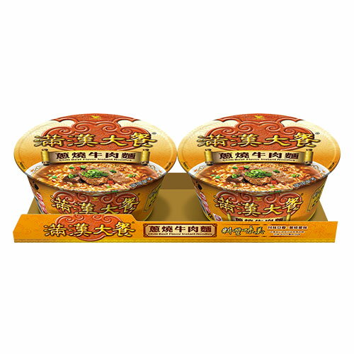 統一滿漢大餐蔥燒牛肉麵*2入【愛買】