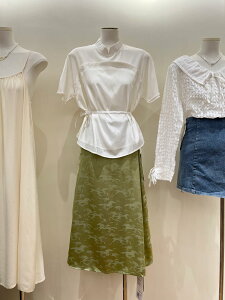 新中式上衣半身裙兩件套夏季別致漂亮氣質溫柔盤扣連身裙子洋裝女