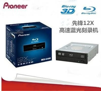 先鋒藍光刻錄機12速光驅 BDR-205 支持3D播放DVD光碟機送藍光電影