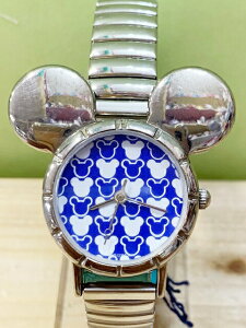 【震撼精品百貨】米奇/米妮 Micky Mouse 日本迪士尼米奇造型鐵錶/手錶-大頭藍#10500 震撼日式精品百貨