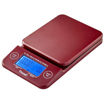 金時代書香咖啡 TIAMO KS-900專業計時電子秤 2kg 藍光 HK0513R-1