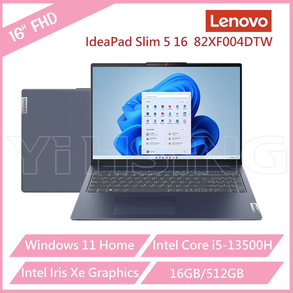 跨店享22%點數回饋+滿萬加碼抽獎】Lenovo聯想IdeaPad Slim5 82XF004DTW