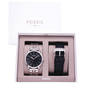 FOSSIL 美國最受歡迎頂尖運動時尚多造型腕錶-黑-BQ2466SET